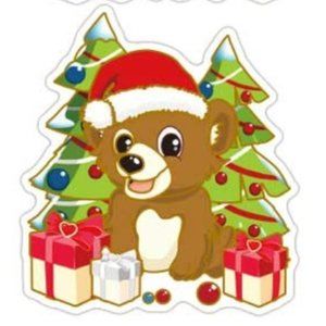 🐻 NEW 🐻 Christmas VSCO Big Cute Vinyl Stickers